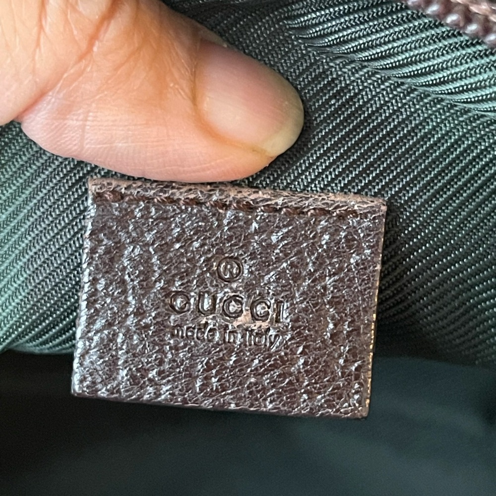 Authentic Gucci vintage GG canvas mini bag 124542.2888 - Picture 13 of 15
